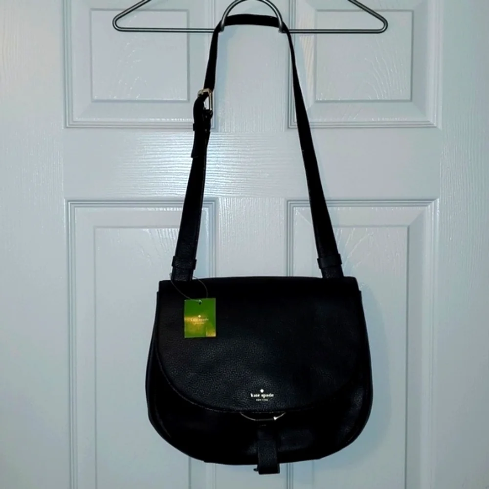 NWT Kate Spade New York Anikka Clarke Street Black Shoulder Bag Purse